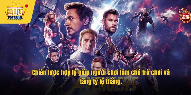 Chiến lược hợp lý giúp người chơi làm chủ trò chơi và tăng tỷ lệ thắng.